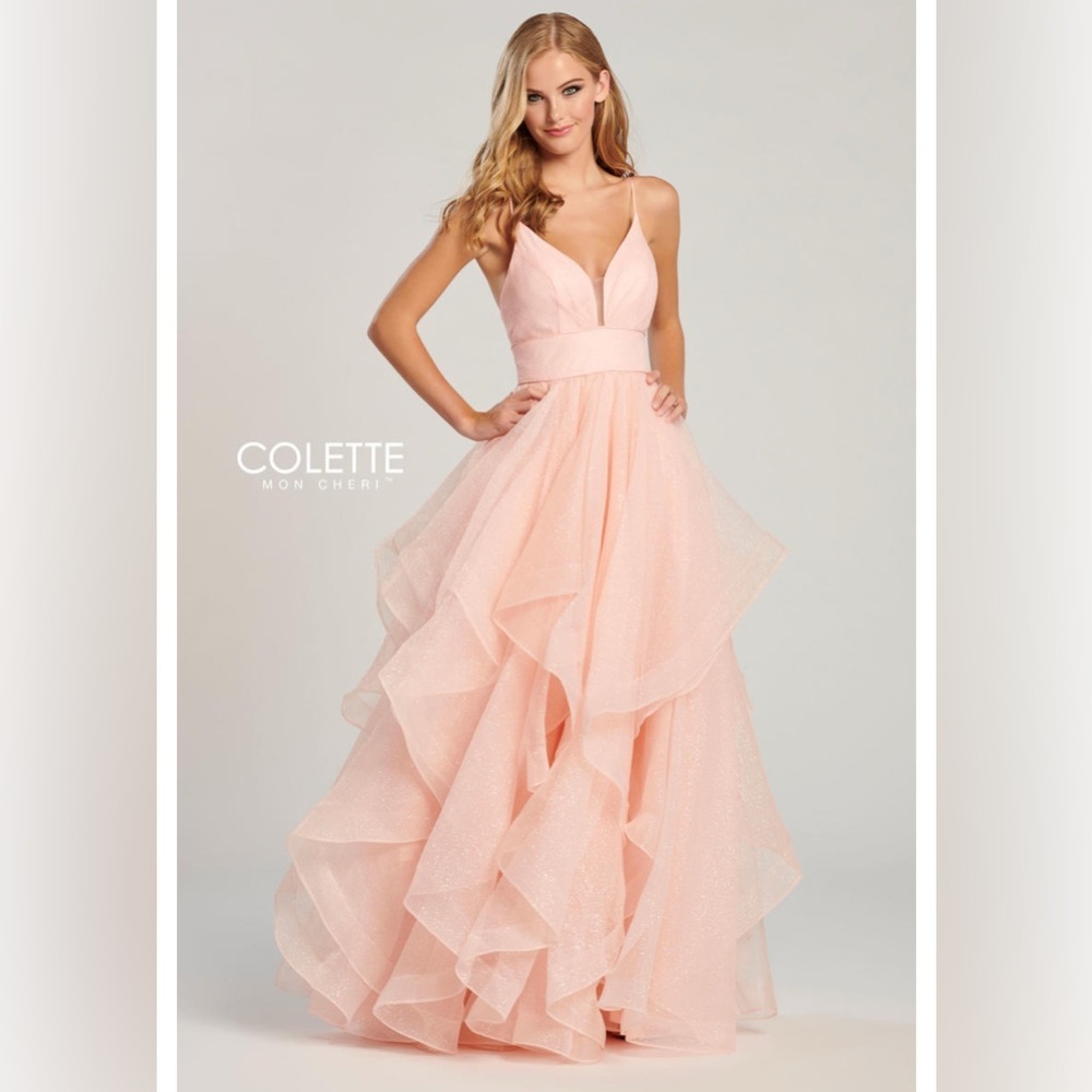 Colette size 2 Glitter Tulle Ball Gown - Picture 4 of 4